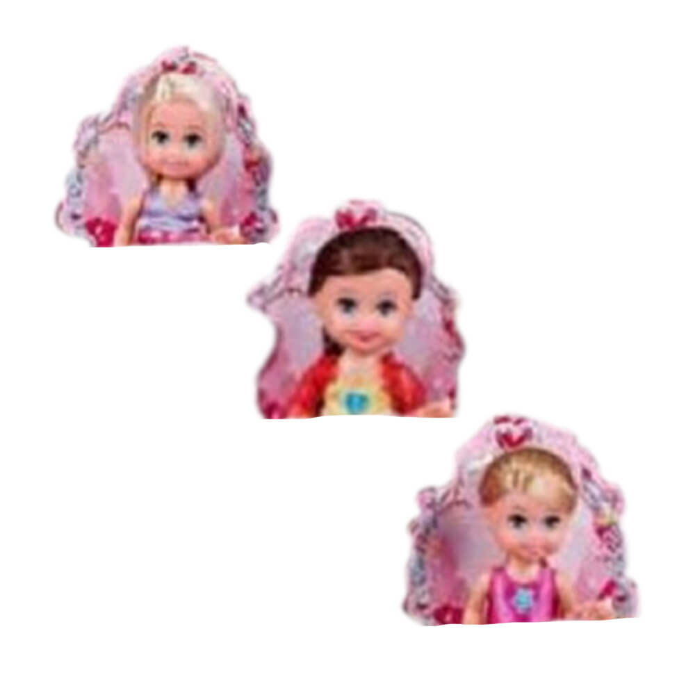 Sparkle Girlz 4,5 "bambola cupcake assortita (stile casuale da 1 %)