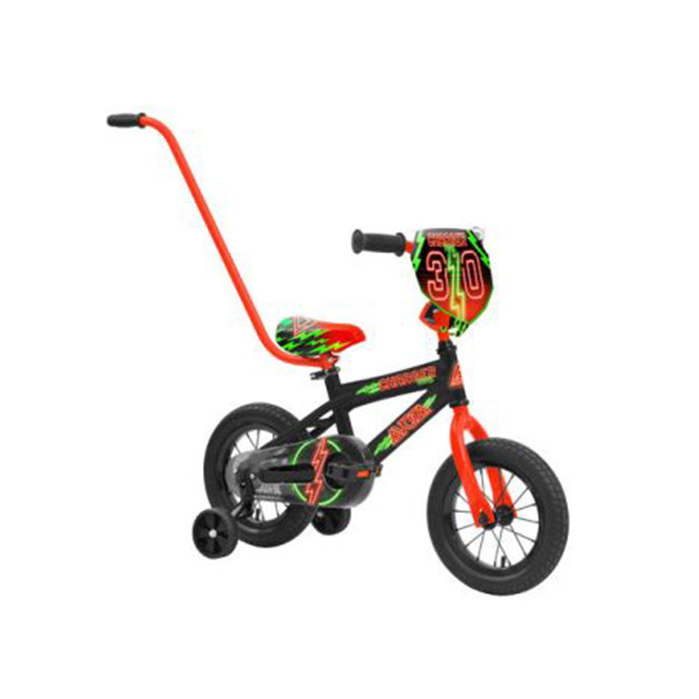 Bicicleta BMX de neón Avoca con mango de los padres 30 cm