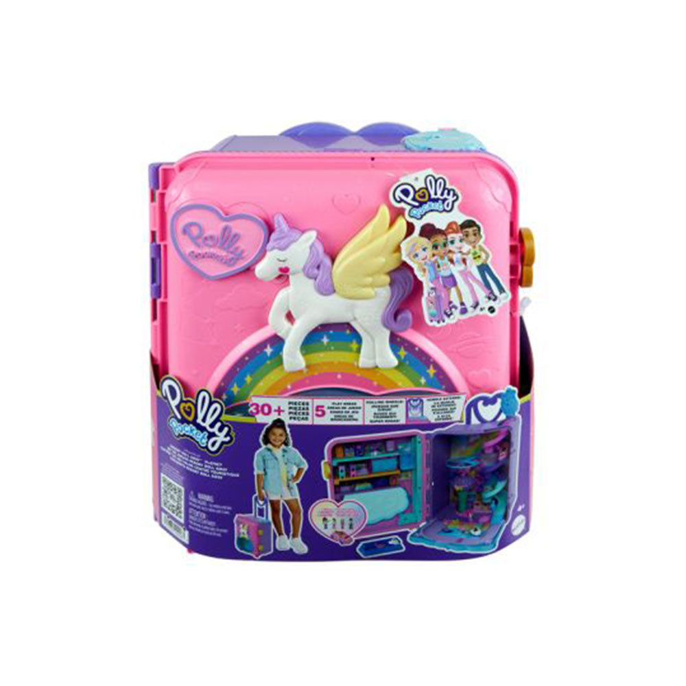 Polly Pocket Pollyville Resort Roll Away Playset