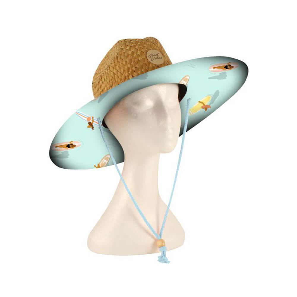 Trykt Surfer Beach Hat (44,5x42,5x39cm)