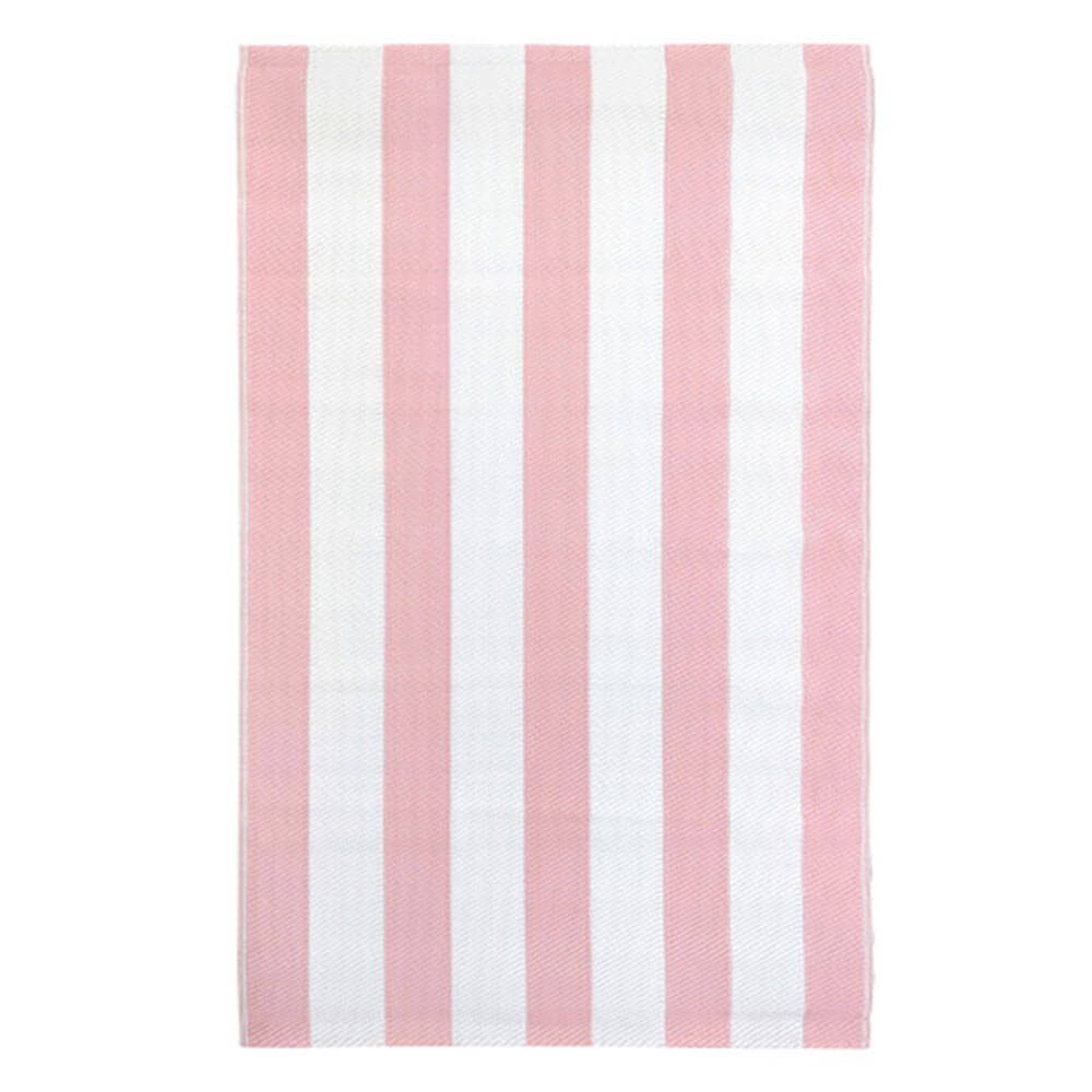 Trykt utendørs teppe retro stripe (180x120cm)