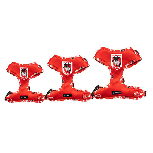 NRL St George Dragons Pet Harness