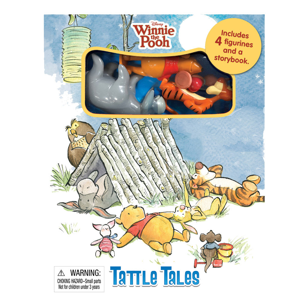 Disney Tattle Tales Board book with Figures