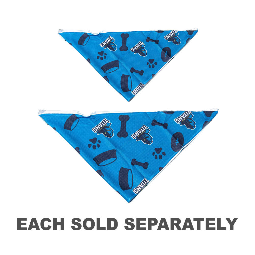 NRL Gold Coast Titans Pet Bandana