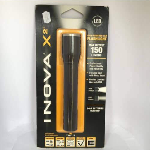 Black LED Flashlight