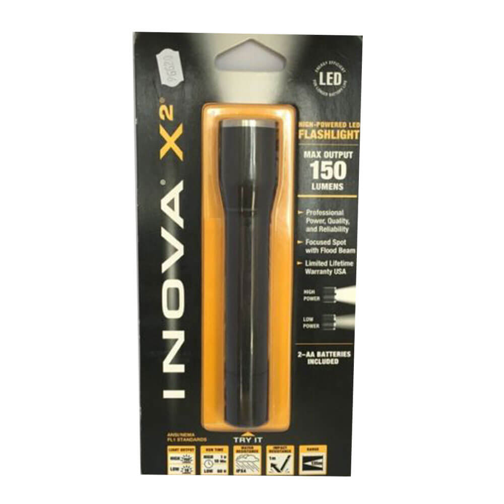 Black LED Flashlight