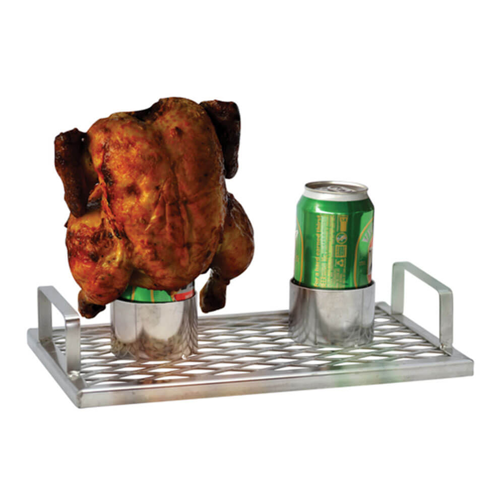 Chick 'n' Brew BBQ Roaster Stal nierdzewna