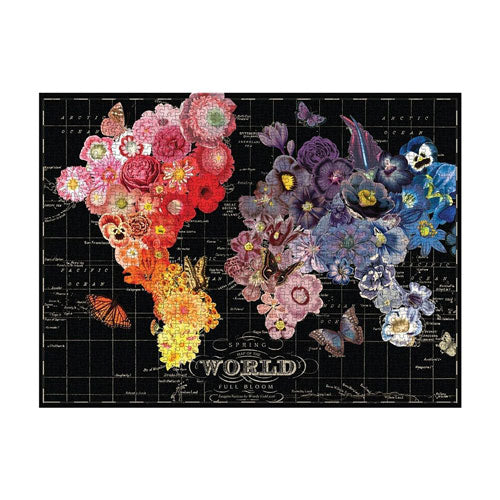 Galison Wendy Gold Full Bloom Puzzle 1000pc