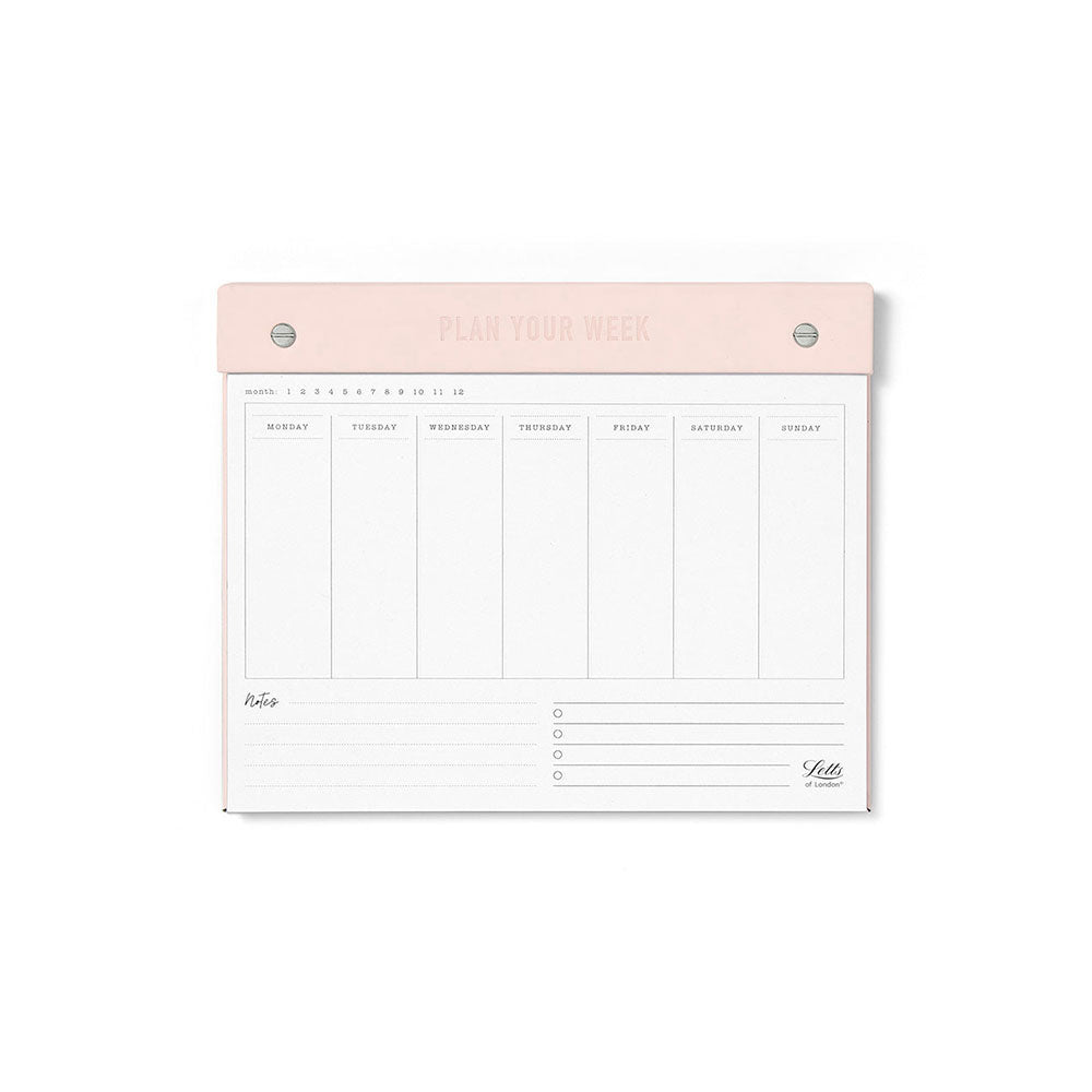 Letts Conscious Undated Weekly Notepad