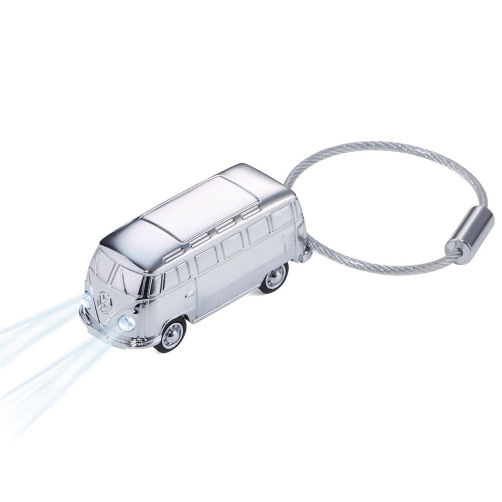 TROIKA VW Vehicle Keyring med LED -ljus (silver)