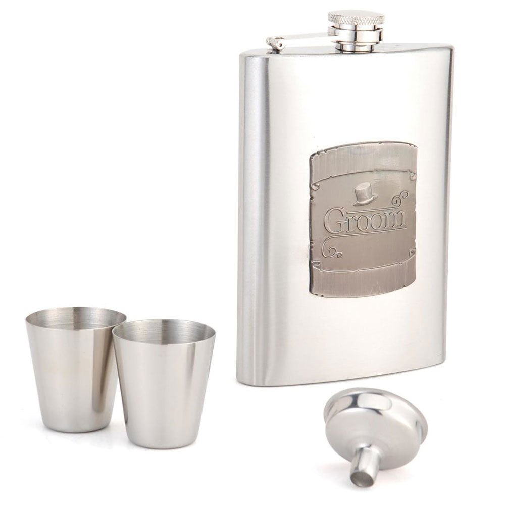 Coyote Groom Flask 8oz