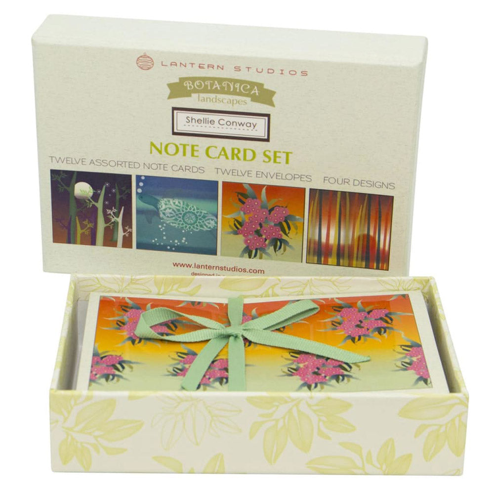 Lantern Studios Botanica Note Card Set Range II