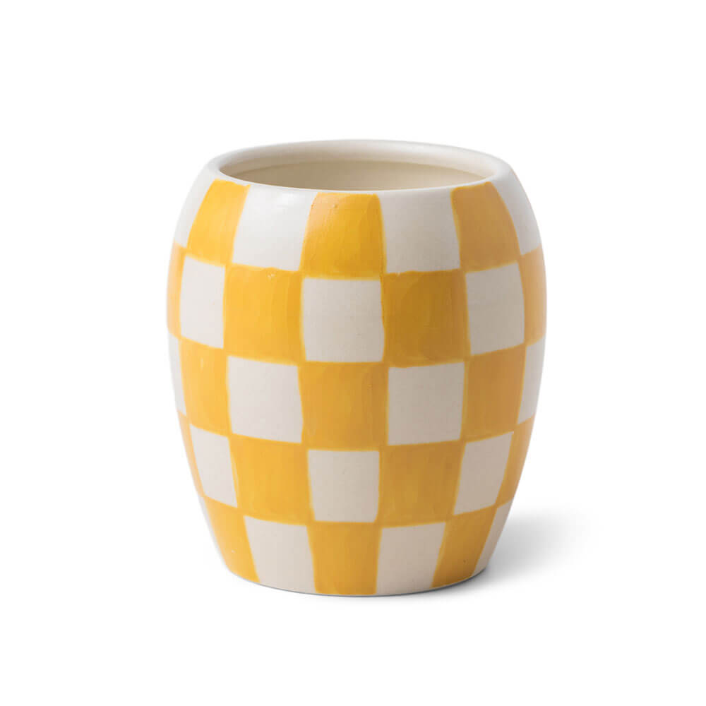 Checkmate Checkered Porcelain Vessel 11oz