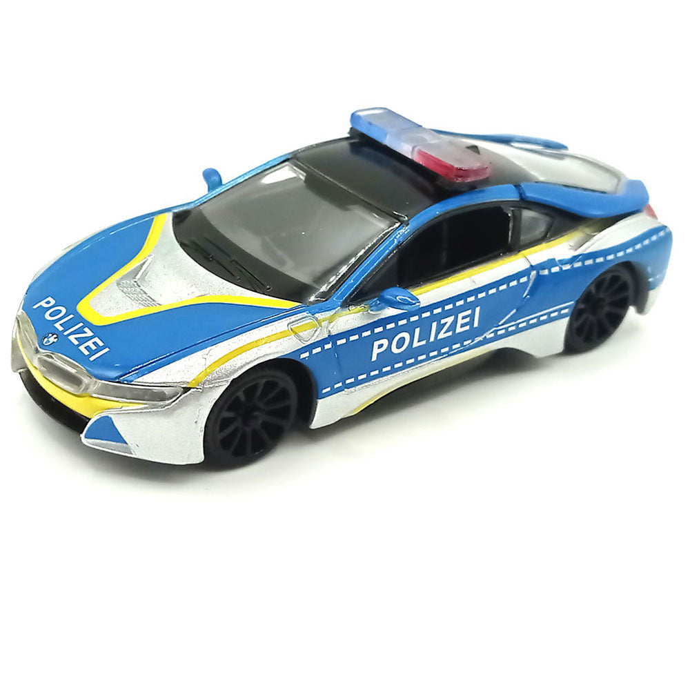 BMW I8 Coupe Series Police Series 1:43 Model Car