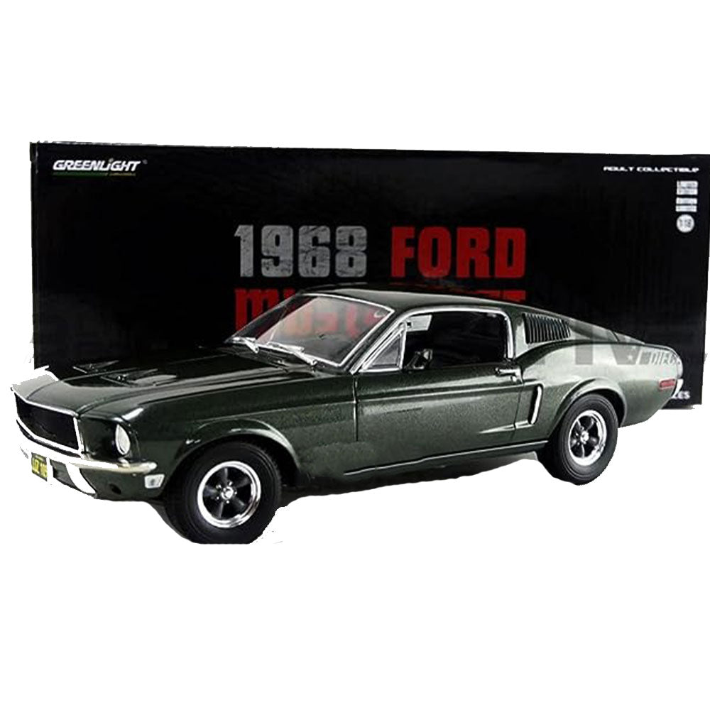 1968 Ford Mustang GT Fastback 1:18 Model Car (Green)