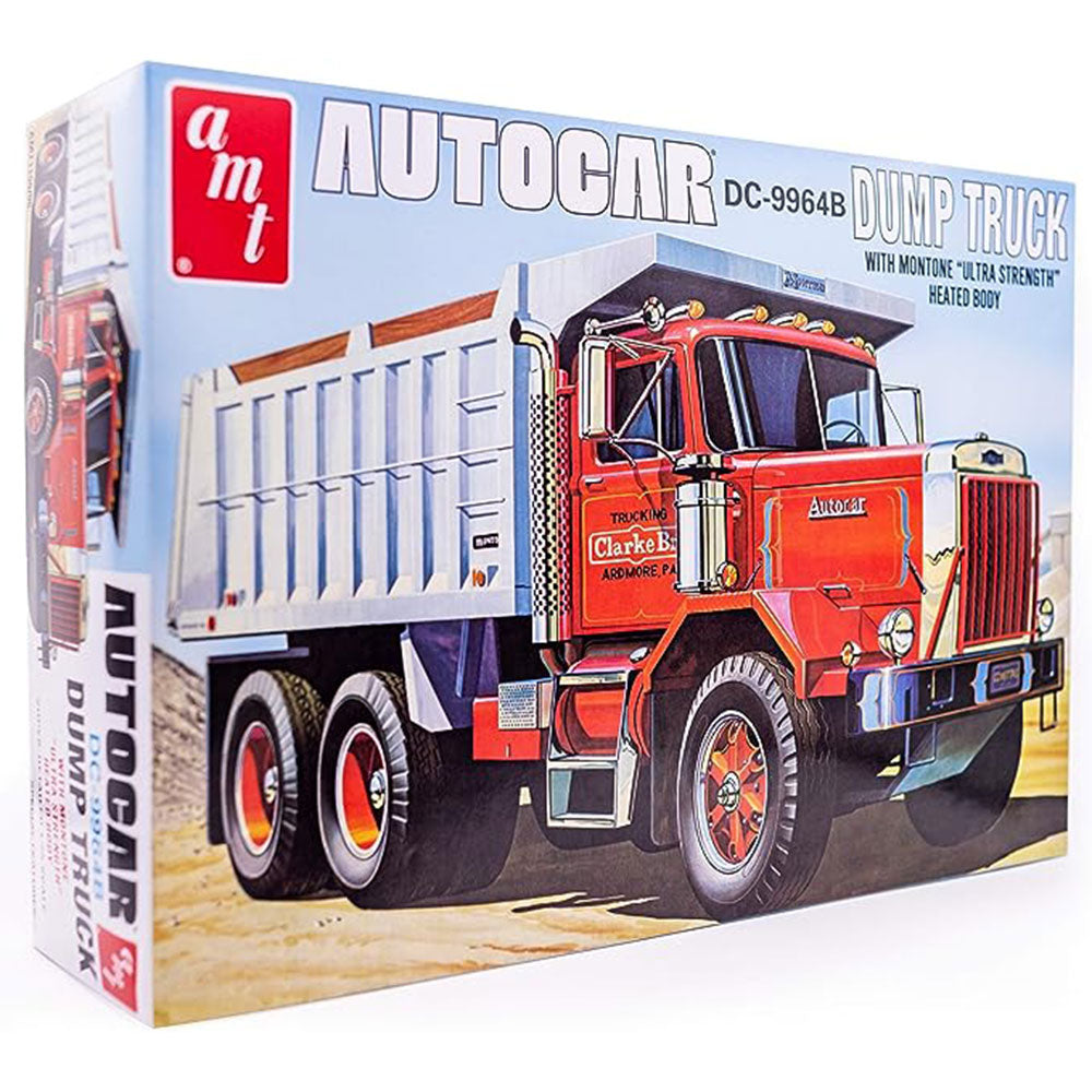 Autocar Dump Truck Plastic Kit 1:25 Scale Figure