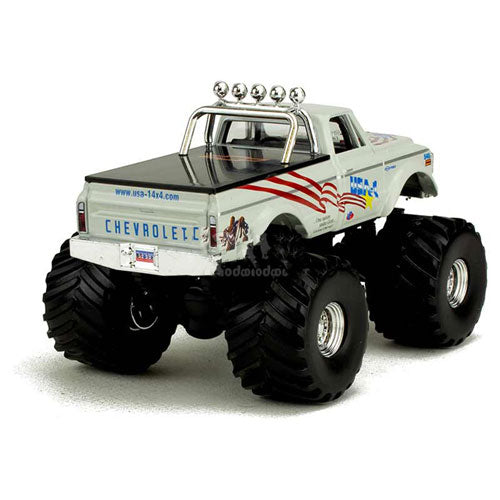 1970 USA 1 Chevrolet K-10 Monster Truck 1:43 Scale