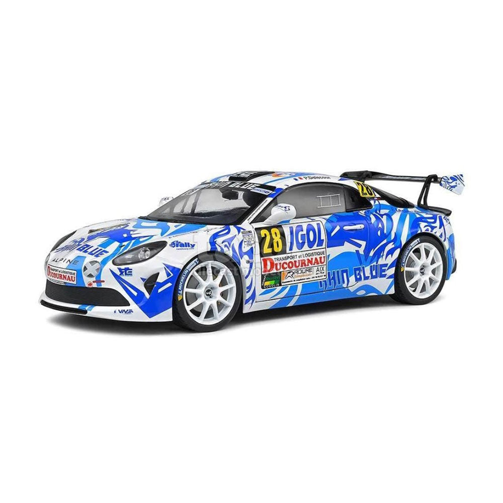 Alpine A110 Rallye Rallye du Var 2021 Modèle d'échelle 1/18