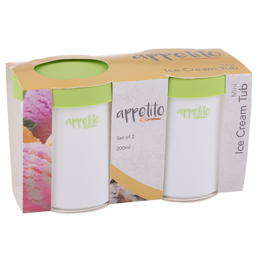 APPETITO MINI ROUND INECE CREME BUSS 200 ml (ensemble de 2)