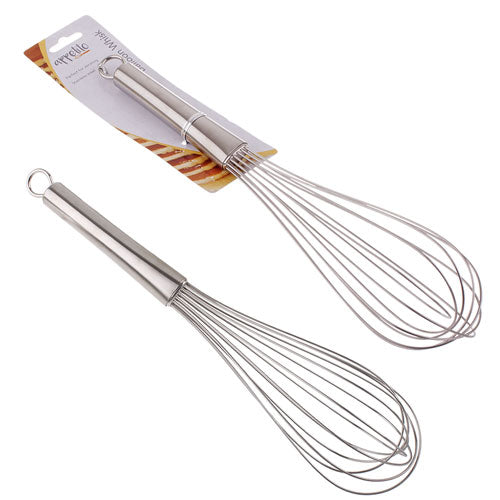 Appetito Stainless Steel Balloon Whisk 30cm