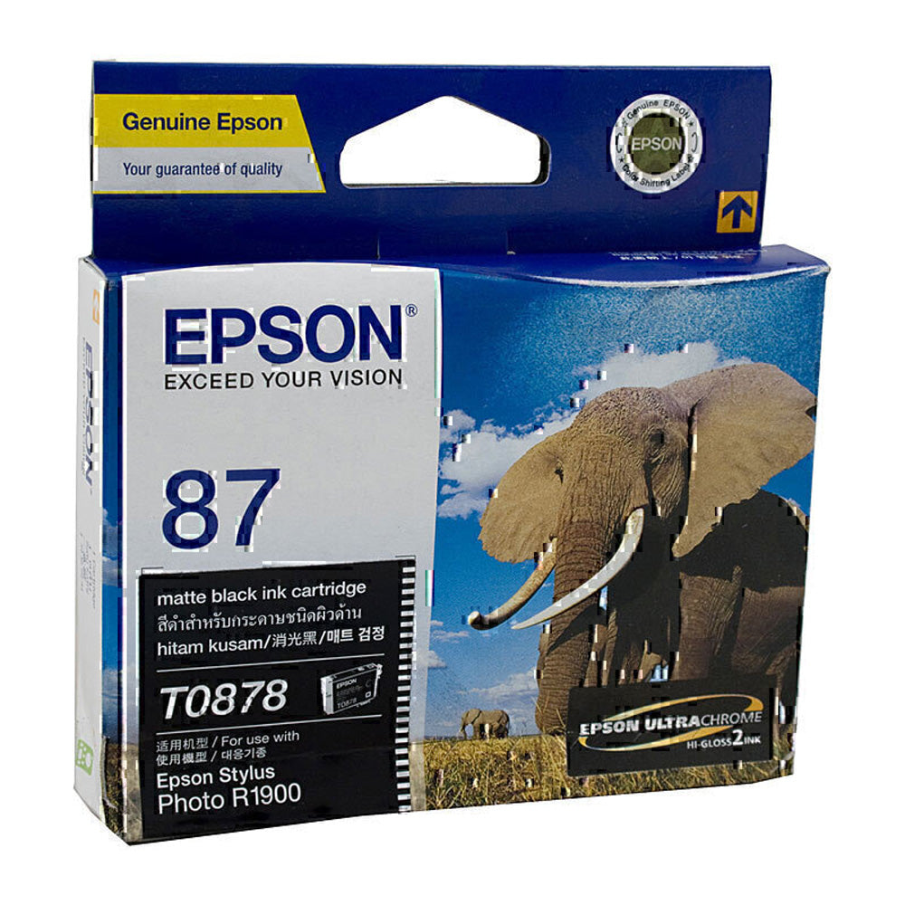 Epson T087インクカートリッジ