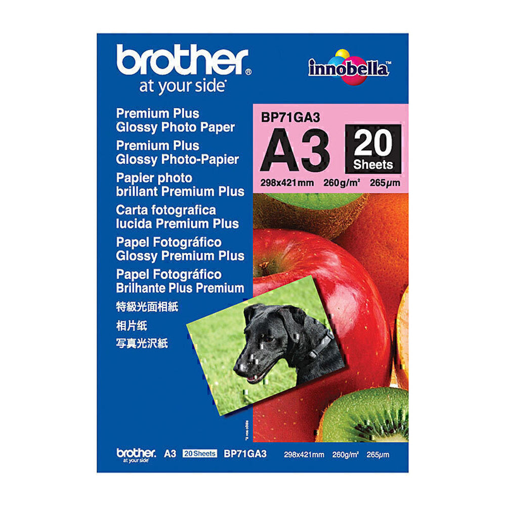 Bror blank papir 260gsm 20pk