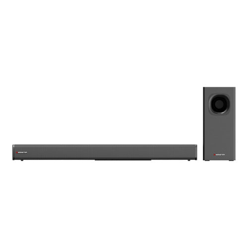 Monster 2.1 Channel 80-Watt Soundbar with Wireless Subwoofer