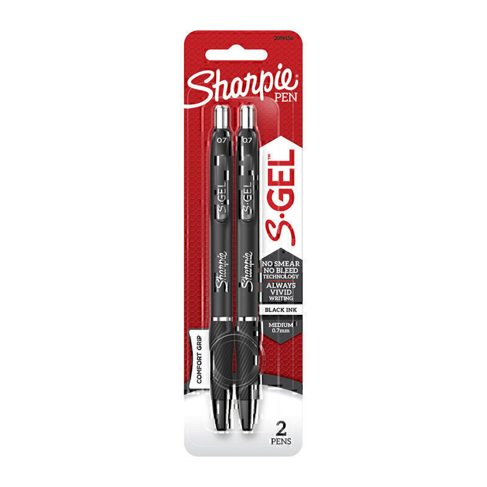 Sharpie infällbar gelpenna 0,7 mm 2pk (låda med 6)