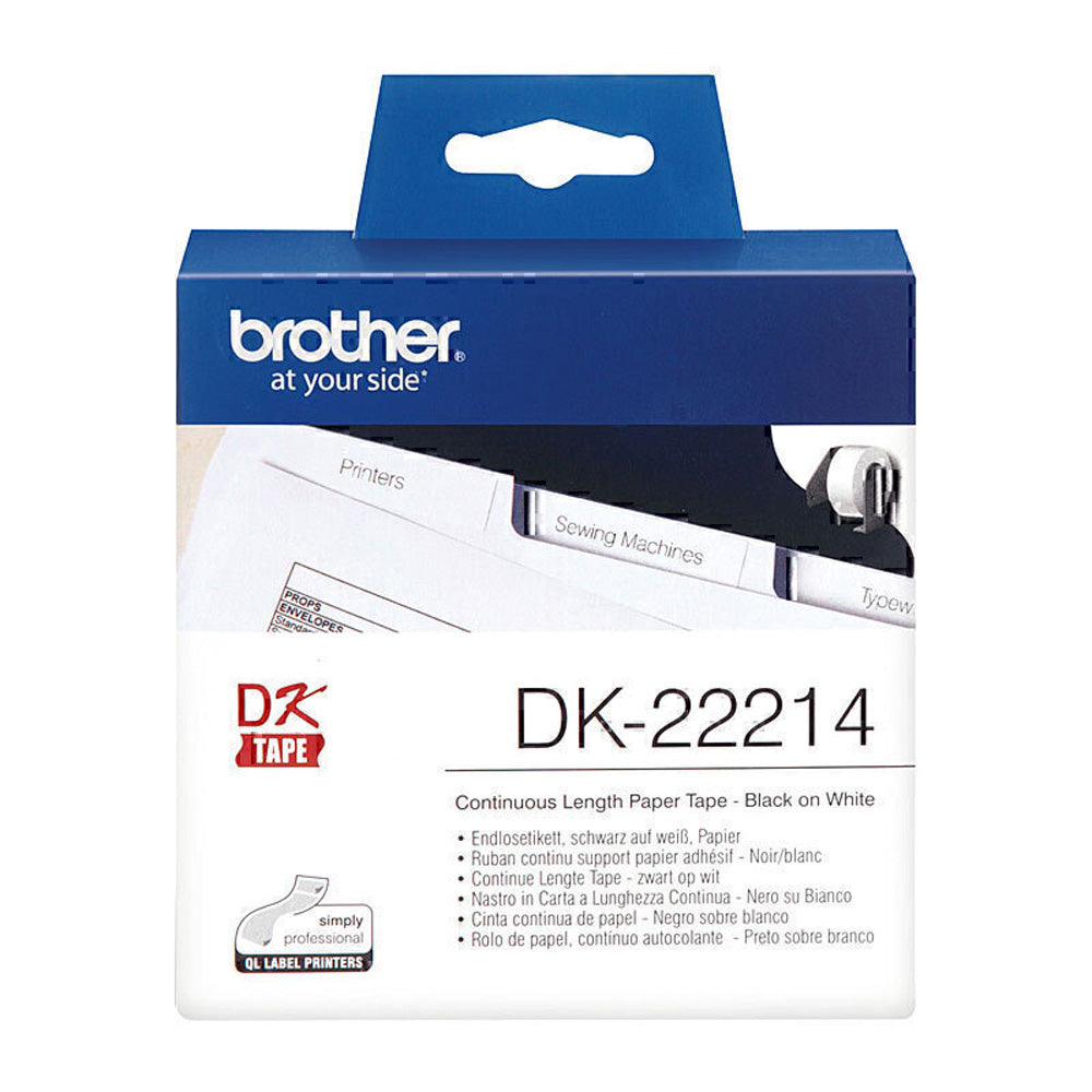 Brother White Continuous Paper Labelling Tape