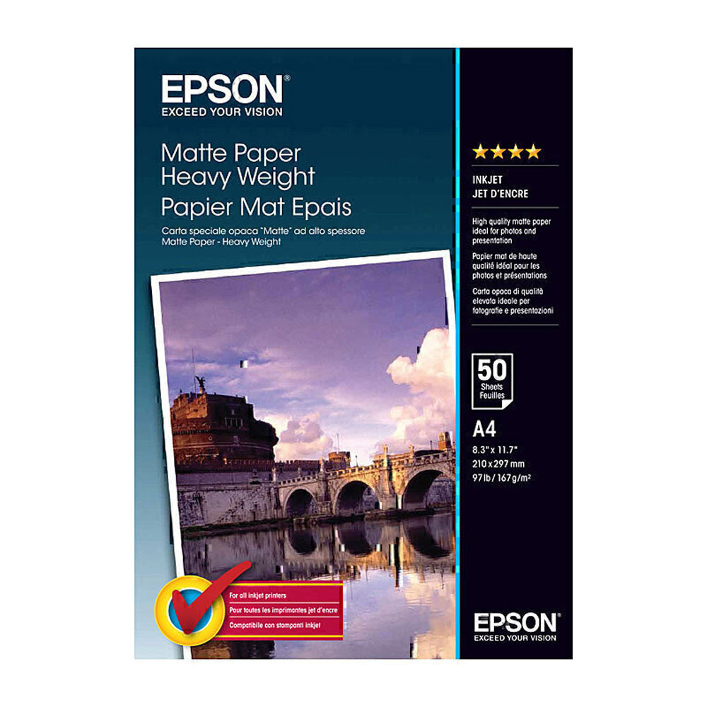 Epson Matte pesante carta pesante 50pc