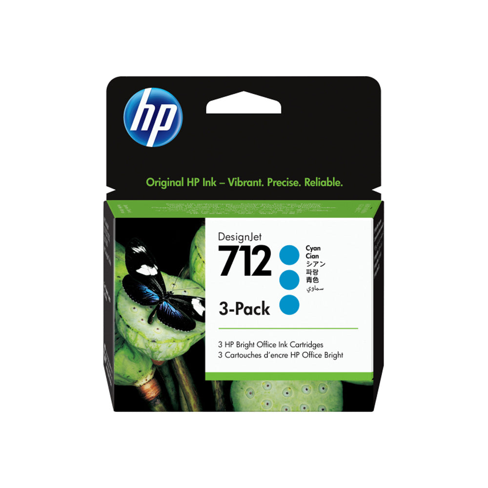 HP 712 blækpatron 29 ml 3pk