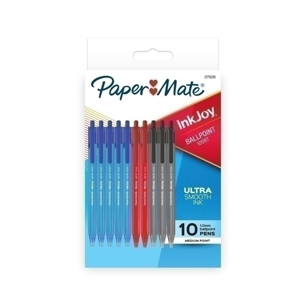 Papper kompis Inkjoy 100rt Ballpen 10r låda med 12