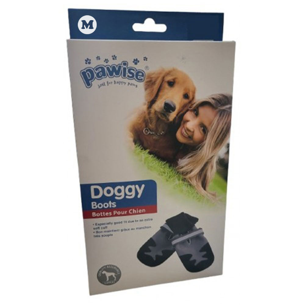 Pawise doggy stövlar (paket med 2)