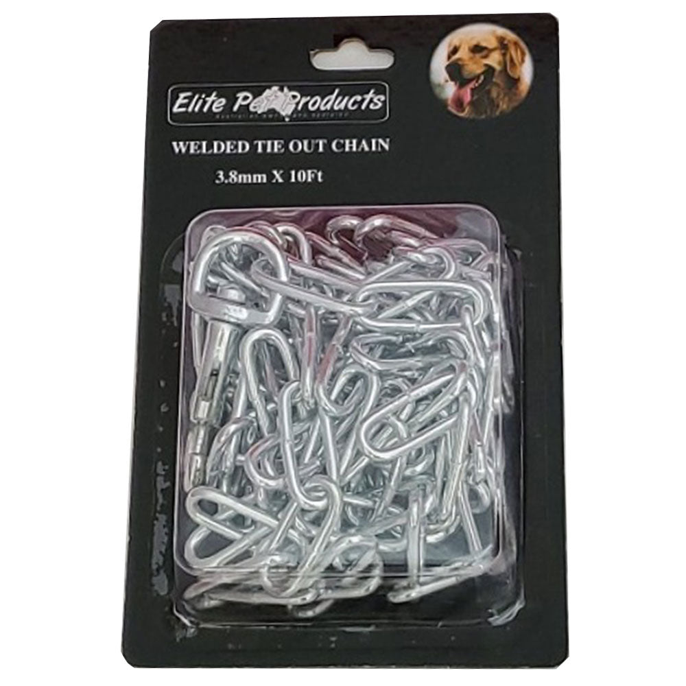 Elite Pet Solded Tie -Out Chain