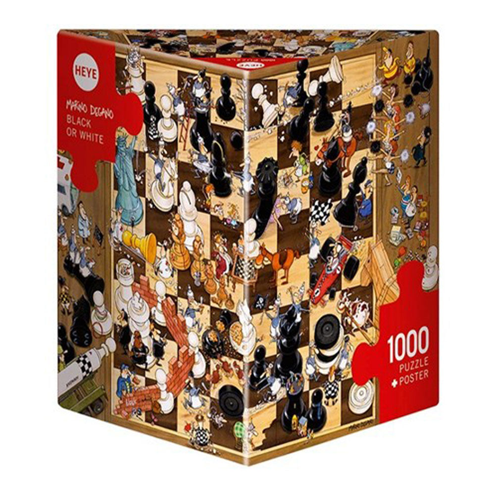 Heye degano driehoekige puzzel puzzel 1000 pcs