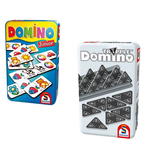 Schmidt Domino Tin Game