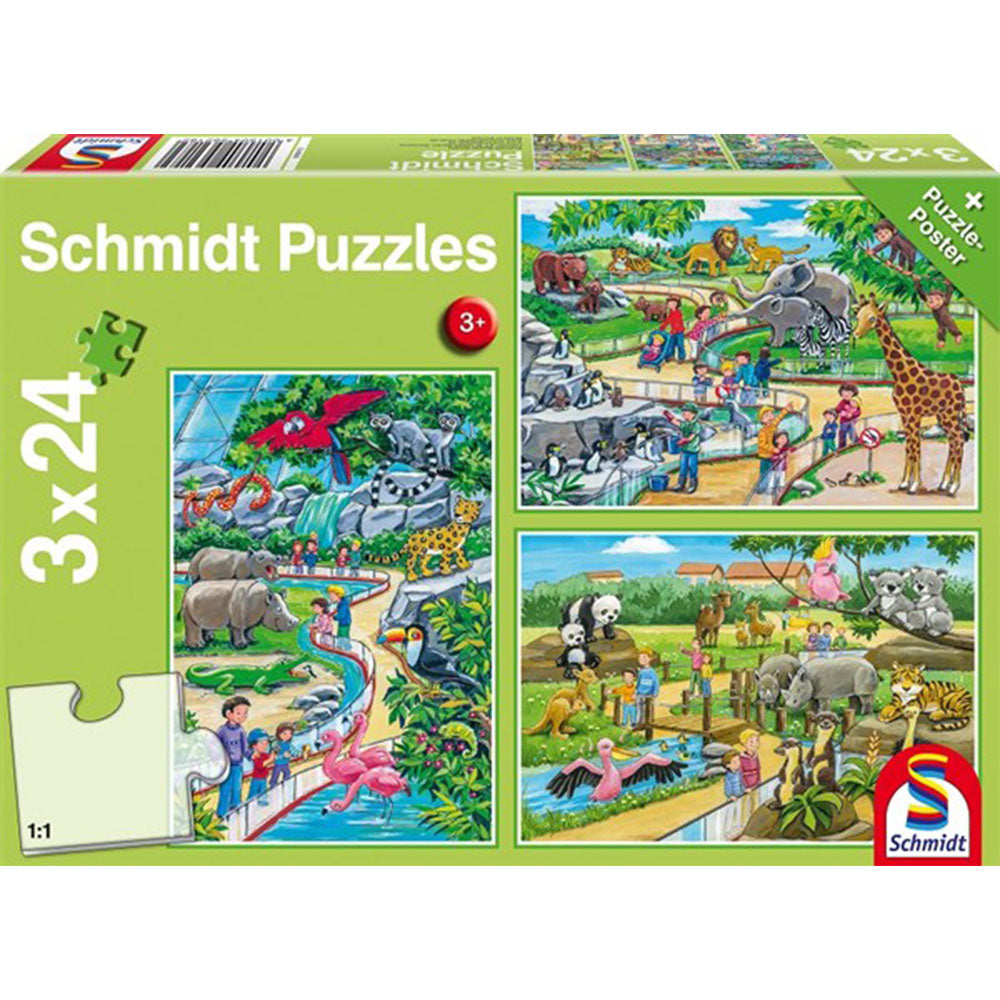 Schmidt Jigsaw Puzzle 3x24pcs