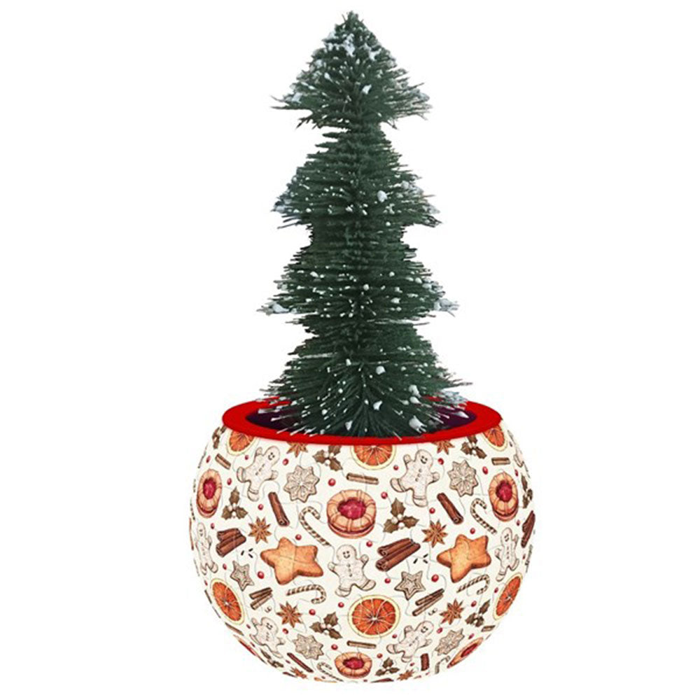 Pintoo Christmas Flowerpot -puslespil 80stk