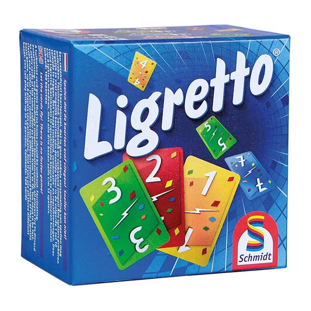 Ensemble de jeux de cartes colorés de Ligretto