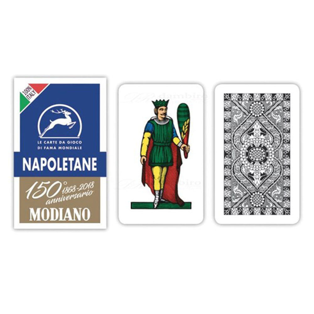 Modiano Napoletane 150 anos jogando cartas