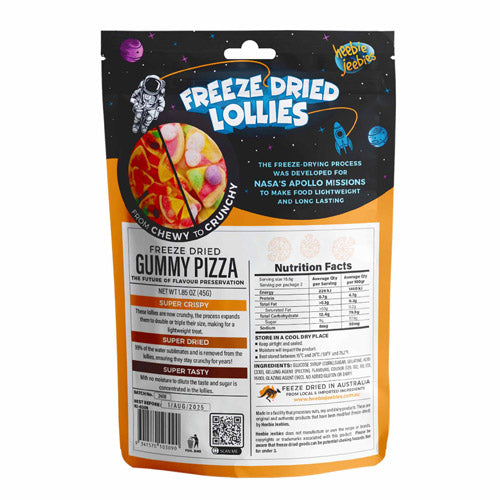 Freeze Dried Gummy Pizza