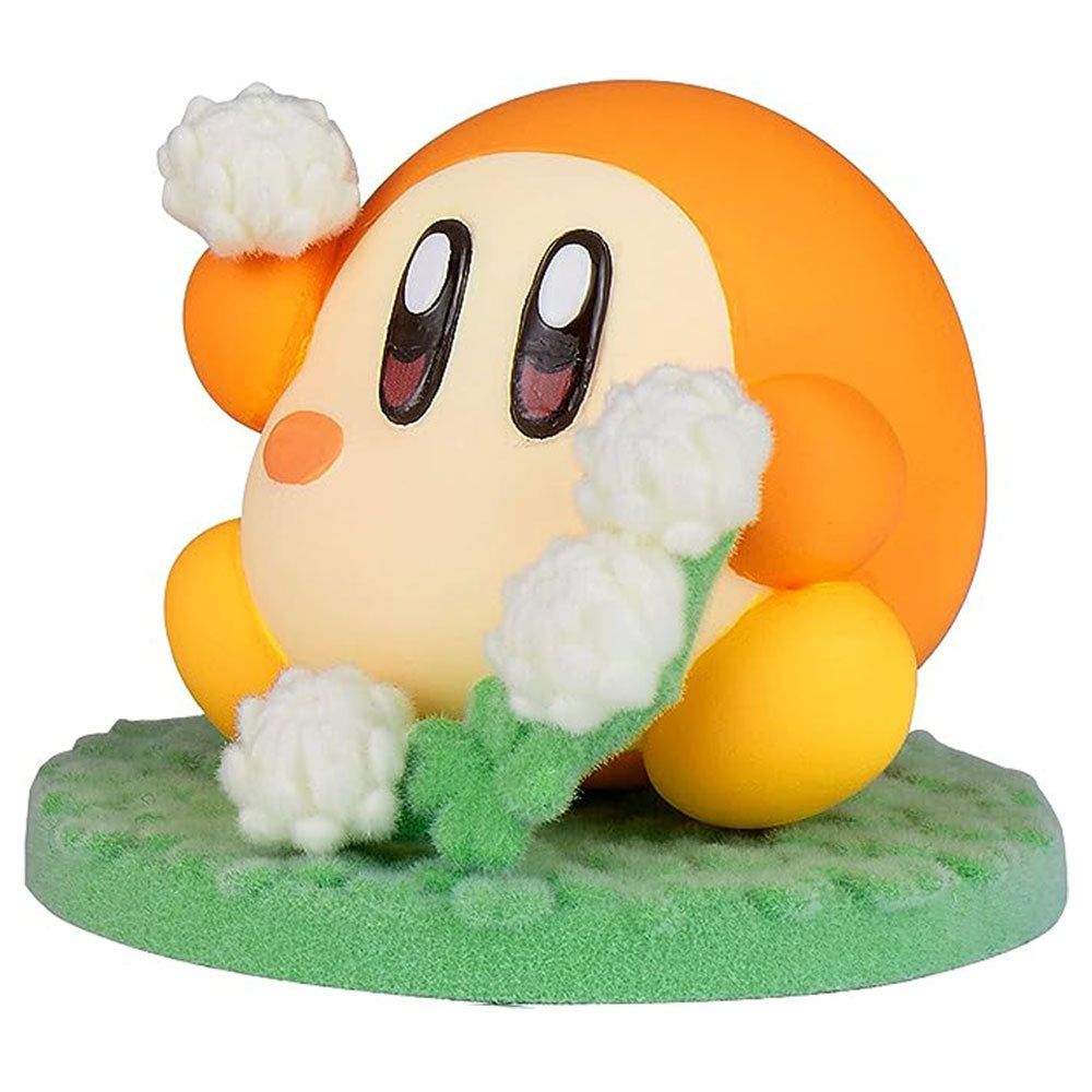 Kirby Fluffy Puffy Mine gra na figurce kwiatowej