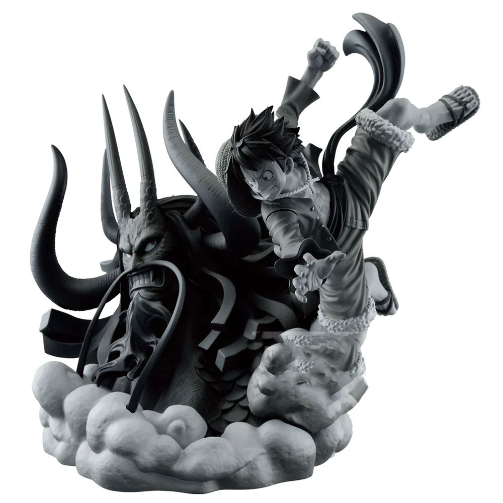 Banpresto una figura di luffy dioramatic