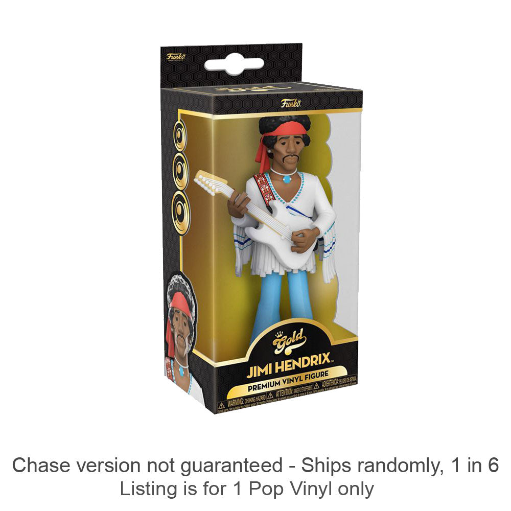 Jimi Hendrix Vinyl Gold Chase Ships 1 em 6