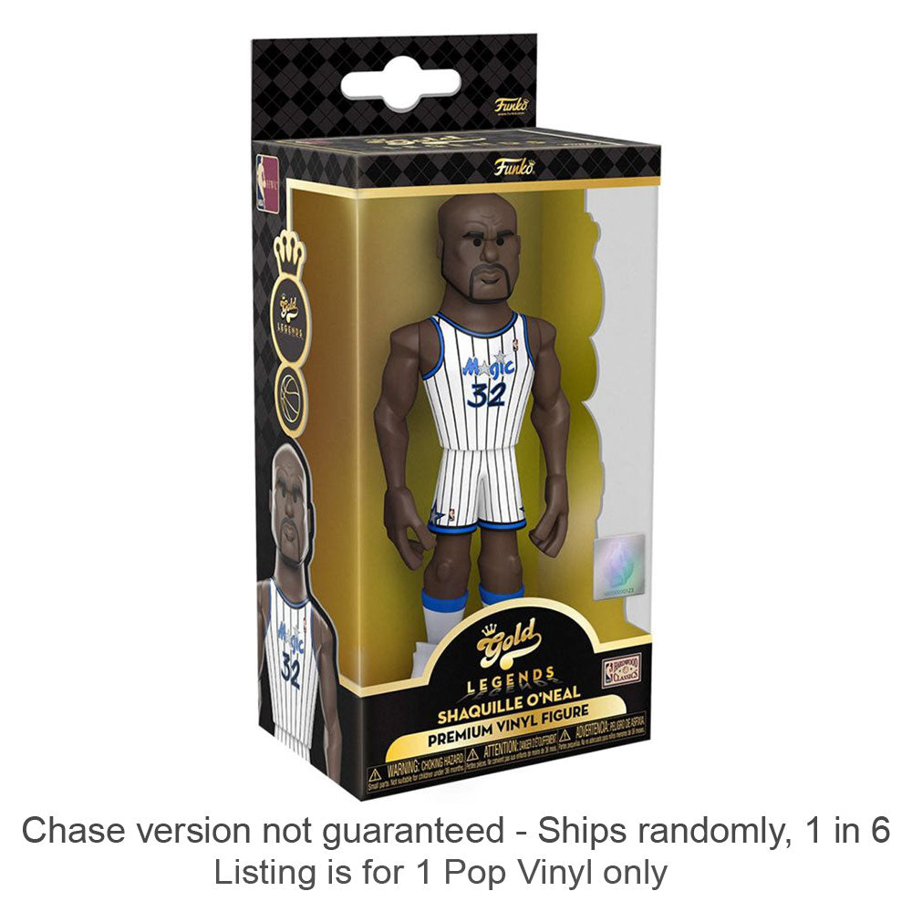 NBA: Shaquille O'Neal Vinyl Gold Chase Ships 1 sur 6