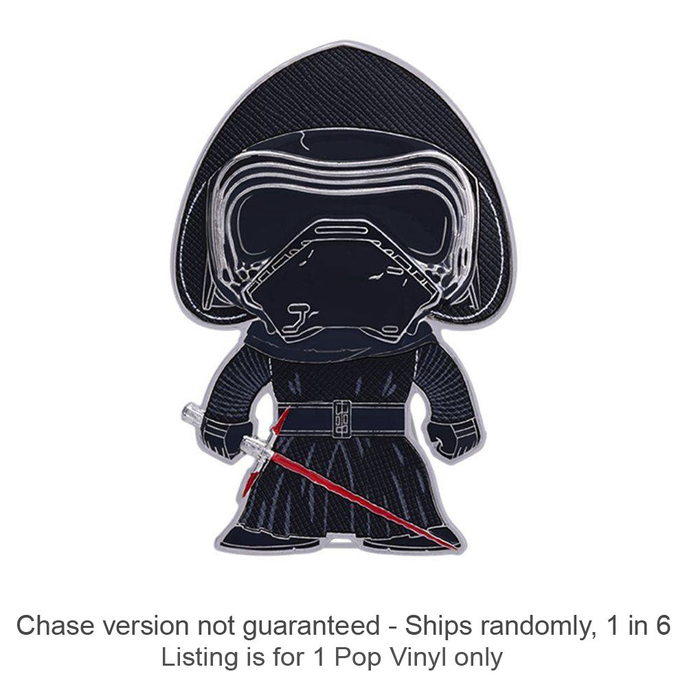 Star Wars Kylo Ren 4" Pop! Enamel Pin Chase Ships 1 in 6