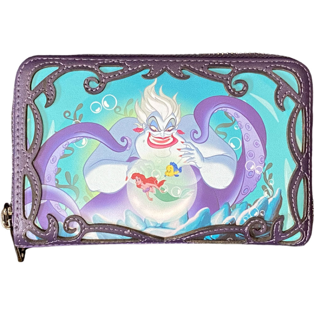 Disney Villains Ursula Scene Zip Wallet