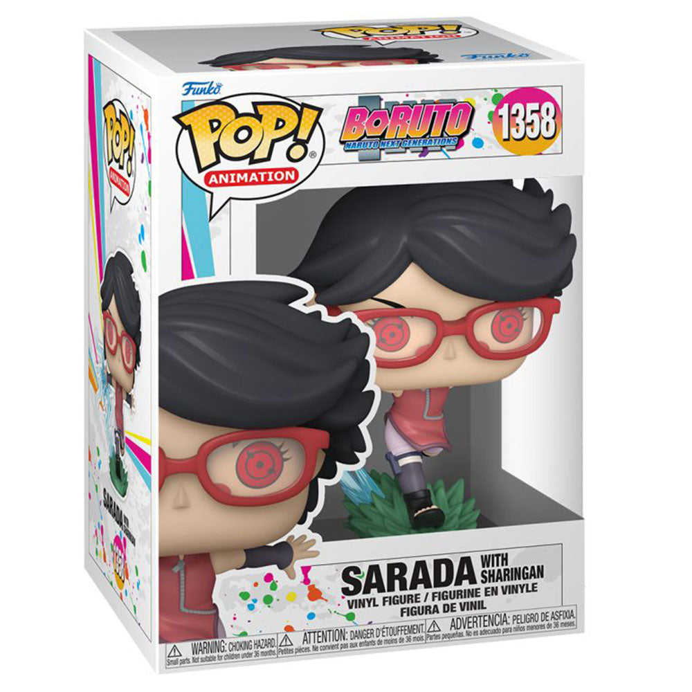 Boruto Sarada with Sharingan Pop! Vinyl