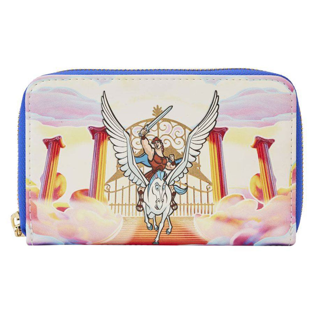 Hercules 1997 Mount Olympus Gates Zip Around Wallet