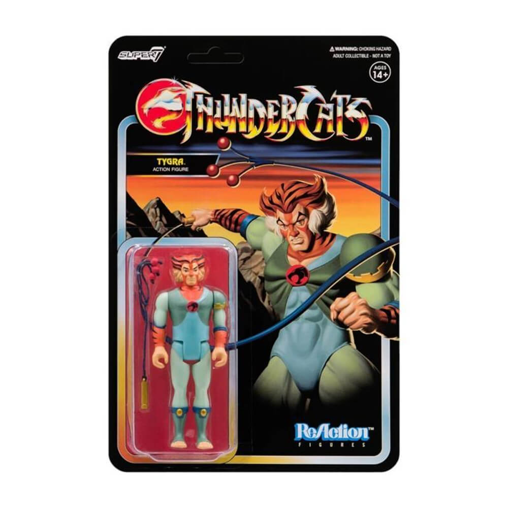 Thundercats Tygra -reaksjon 3.75 "Handlingsfigur